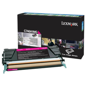 Toner Lexmark C746/C748 7K C746A3MG Magenta