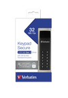 USB Verbatim 32GB Keypad Secure