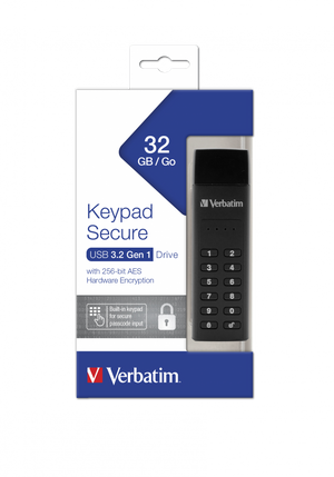 USB Verbatim 32GB Keypad Secure