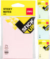 Deli sticky notes 76x101mm 100 flete