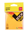 Deli Postit 76x 76mm 100flete 4 ngjyra