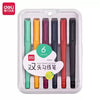 Deli stilolaps Pigment pako  6 ngjyra
