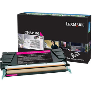 Toner Lexmark C746/C748 7K C746A3MG Magenta