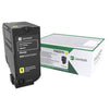 Toner Lexmark CS 727de/728de Yellow