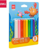 Deli Plasteline 8 ngjyra 100 g