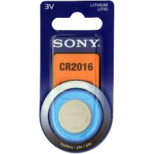 Bateri Monedhe Sony Litium CR2016