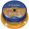 DVD-R 4.7GB Verbatim Matt Silver Bosht (paketim 25/1)