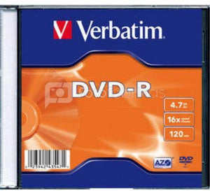 DVD-R 4.7GB Verbatim Spindle (paketim 1/1)