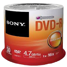 DVD-R Sony me bosht 4.7GB 16x (50 cope)