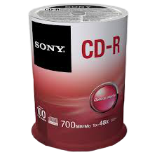 CD-RW Sony me bosht 700MB 48x (100 cope)