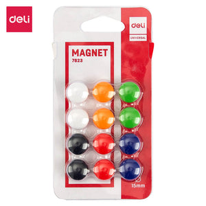 Deli butona magnetik ngjyra ndry 15mm