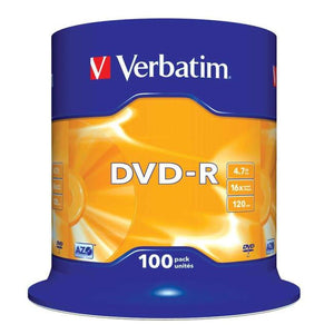 DVD-R 4.7GB Verbatim Spindle (paketim 100/1)