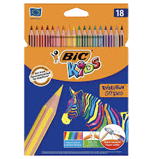 Bojra Druri BIC Kids Evolution Stripes (18 cope)