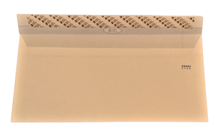 Zarfa te thjeshte TPP ngjyre e bardhe 11x23 cm (1 cope)