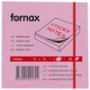 Letra post-it 75x75 Fornax roze neon (100 flete)