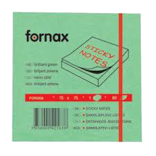 Letra post-it 75x75 Fornax jeshile neon (100 flete)