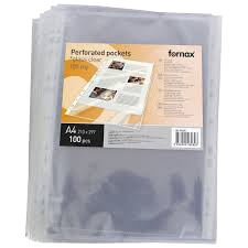 Zarfa Plastike A4 Fornax 100 micron (100 cope)