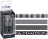 Shirit dekorativ Heyda 15mmx5m nuancat e grise