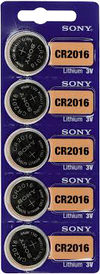 Bateri Monedhe Sony Litium CR2016 (5 cope)