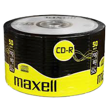 CD-R Maxell 700MB 52X (50 cope)