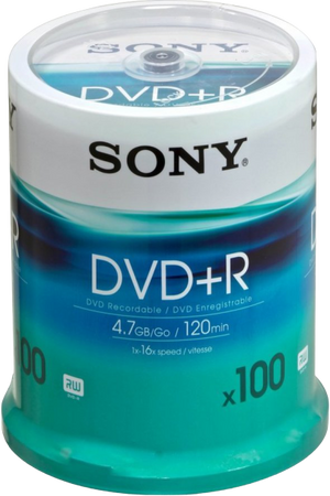 DVD+R Sony me bosht 4.7GB 16x 120min (100 cope)