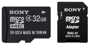 Karte memorie Sony MicroSD 32GB