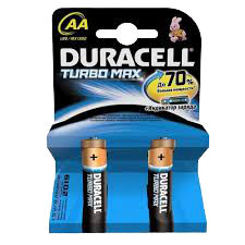 Bateri Duracell Turbo Max AA LR6 (2 cope)