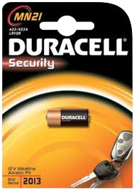 Bateri Duracell MN21 alkaline (1 cope)