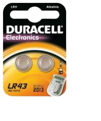 Bateri Duracell Monedhe B2 LR43 1.5V (2 cope)