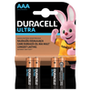 Bateri Alkaline AAA Duracell Ultra Power 4cope