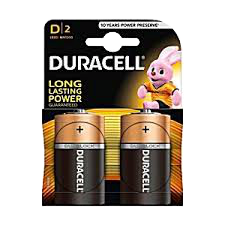 Bateri Alkaline D Duracell Basic 2cope