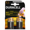 Bateri Alkaline C Duracell Basic 2cope