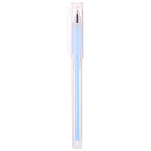 Stilolaps Deli Ballpoint Blu 0.7mm me kapak trup transparent