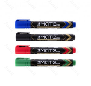 Marker Permanent me rimbushje Deli 1.5-5mm me ngjyra (4 cope)