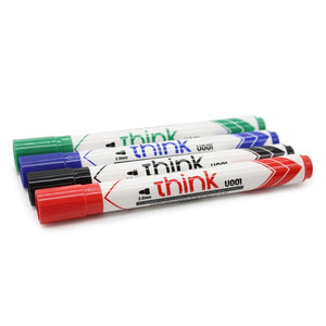 Marker Whiteboard Deli 2mm me ngjyra (4 cope)