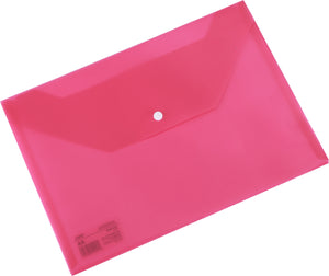 Zarfa Plastike Deli A4 Me Buton E Kuqe