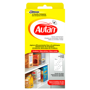 Letra dezinfektuese kunder insekteve Autan Foodmoth (2 cope)