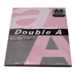 Leter Fotokopje A4 Double A roze 80gr (100 flete)