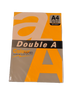 Leter Fotokopje A4 Double A portokalli neon 75gr (25 flete)