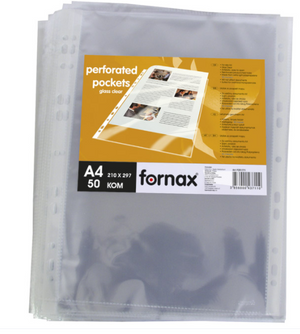 Zarfa Plastike A4 Fornax 90 micron (50 cope)