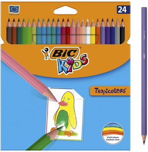 Bojra Druri BIC Kids Tropicolors (24 cope)